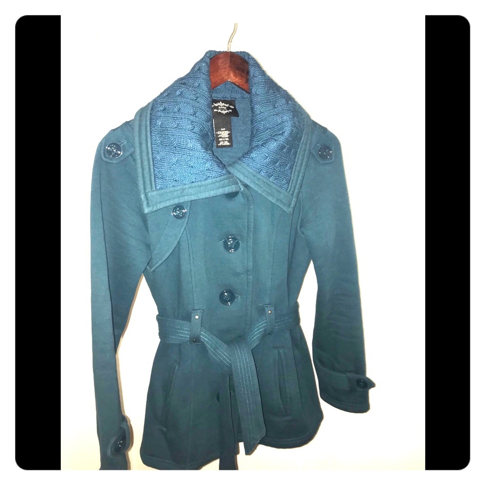 Fleece Pea coat